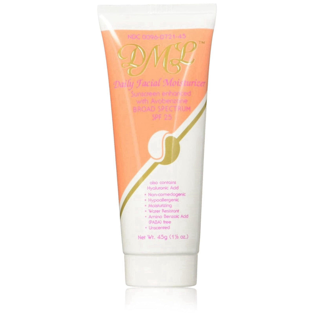 DML Facial Moisturizer SPF 25, 1.5 Oz (3 Pack) (SG_B0064JD6VQ_US) – full view