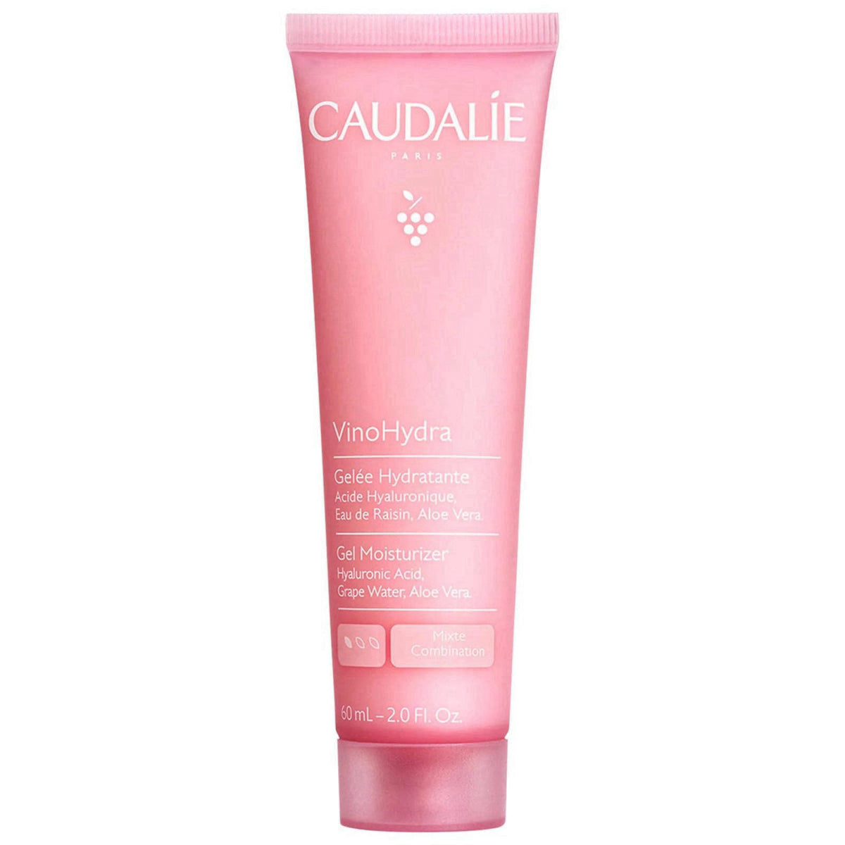 Caudalie VinoHydra Gel Moisturizer with Hyaluronic Acid & Aloe Vera - 60 mL – product photo (Face Moisturizers)