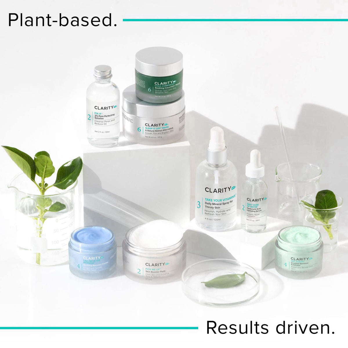 ClarityRx Feel Better Hyaluronic Acid Face Moisturizer, Natural Plant-Based Moisturizing Cream with Jojoba Oil & Hyaluro