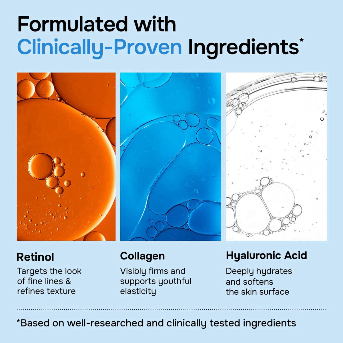 SimplyVital Face Moisturizer Retinol Collagen Hyaluronic 1.7 oz (Pack of 2) – full view