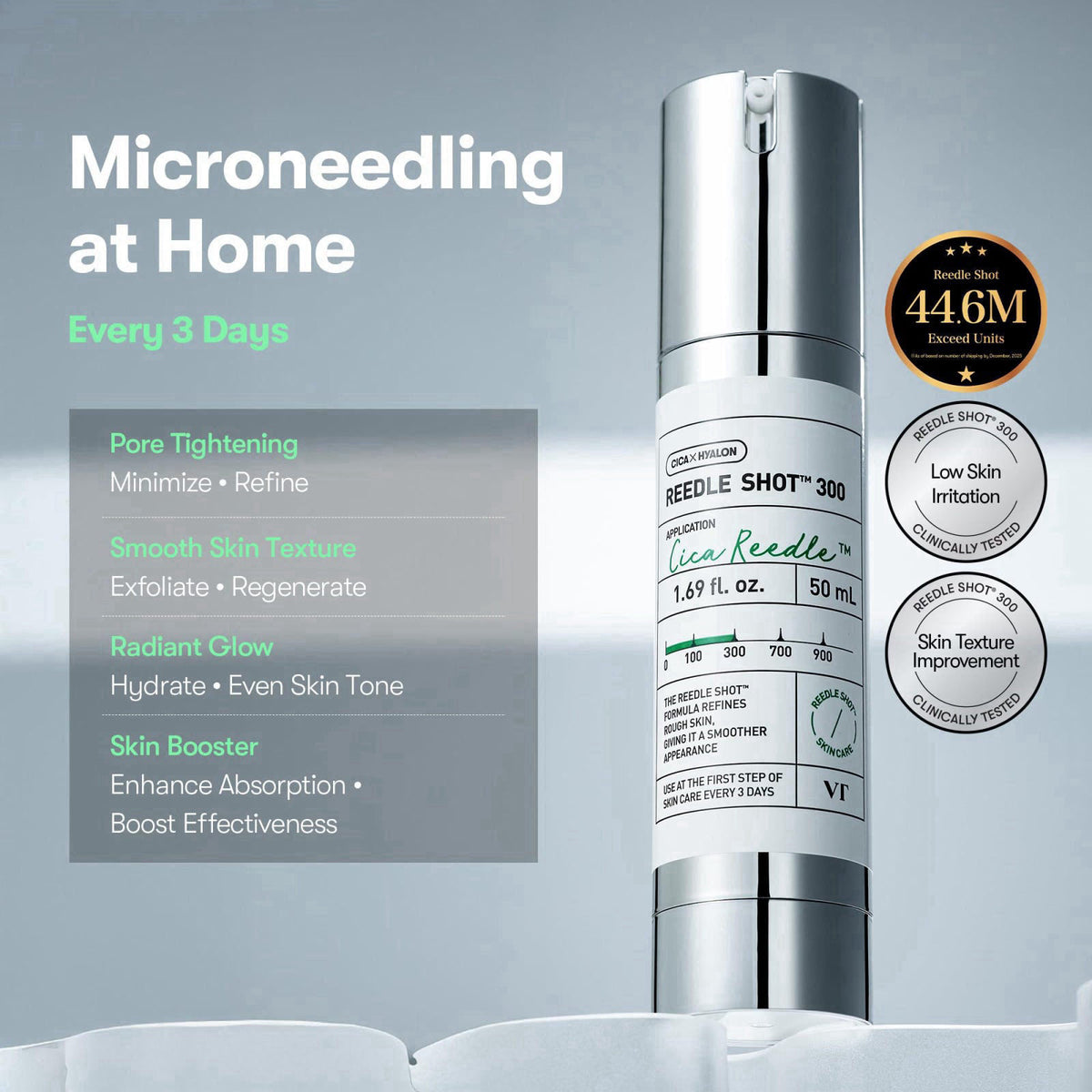 VT COSMETICS CICA Reedle Shot 300 Advanced Night Exosome