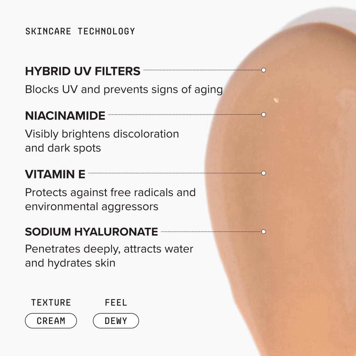 DRMTLGY Universal Tinted Moisturizer SPF 46, Dewy Tinted Sunscreen – full view, size Regular