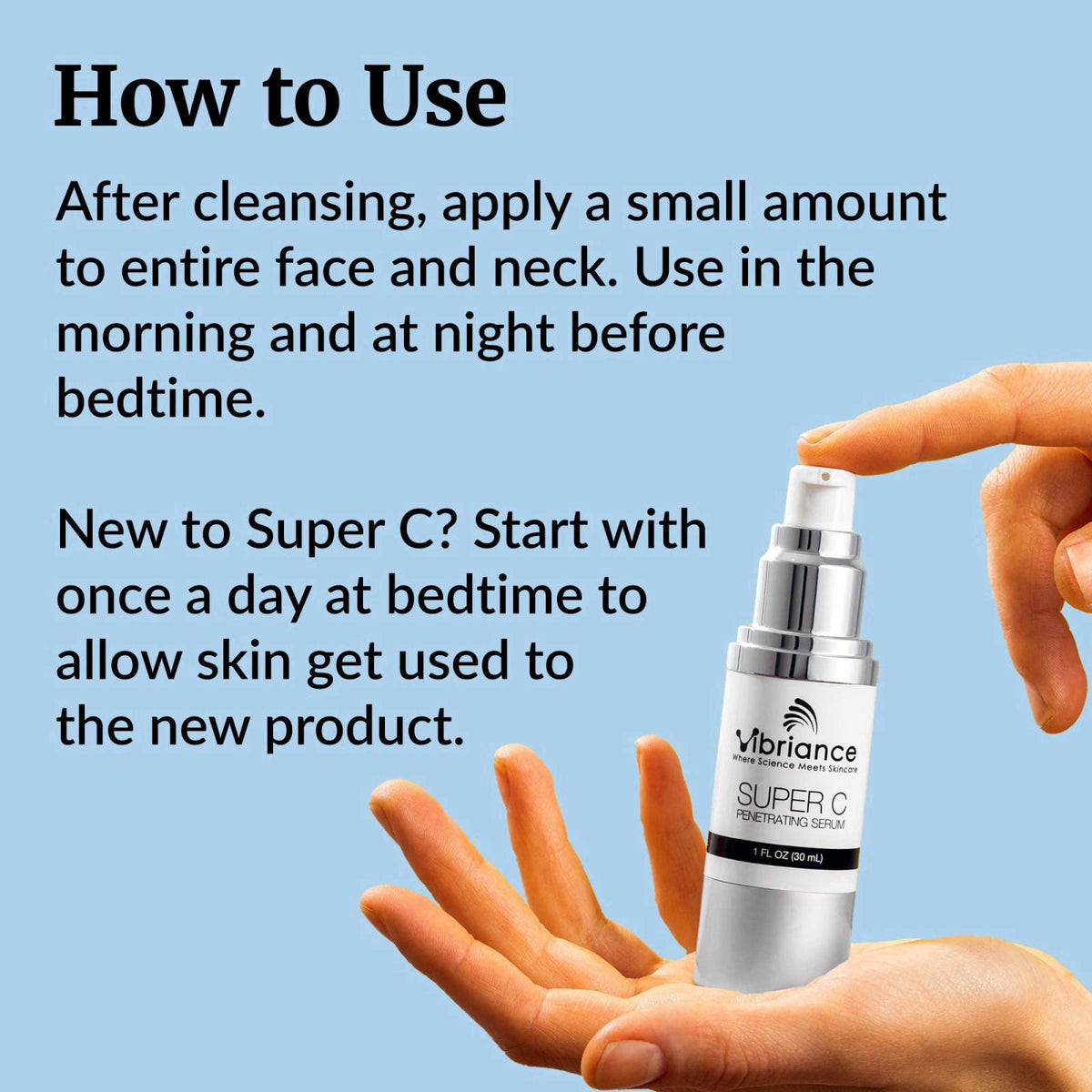 Vibriance Super C Vitamin C Serum for Mature Skin 1 fl oz