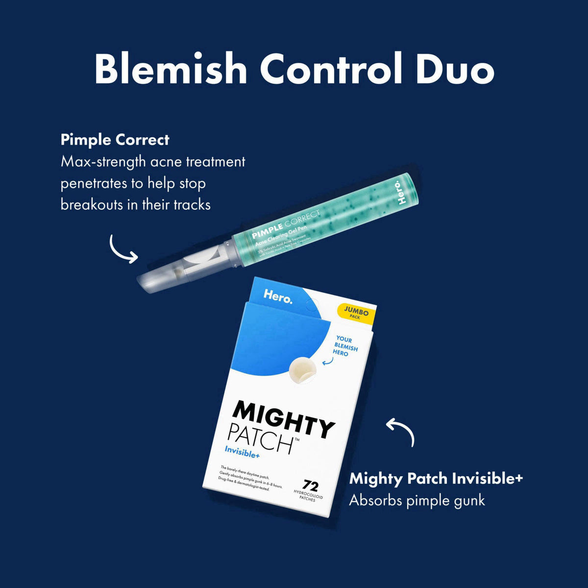 Hero Cosmetics Mighty Patch Invisible Daytime Acne Pimple