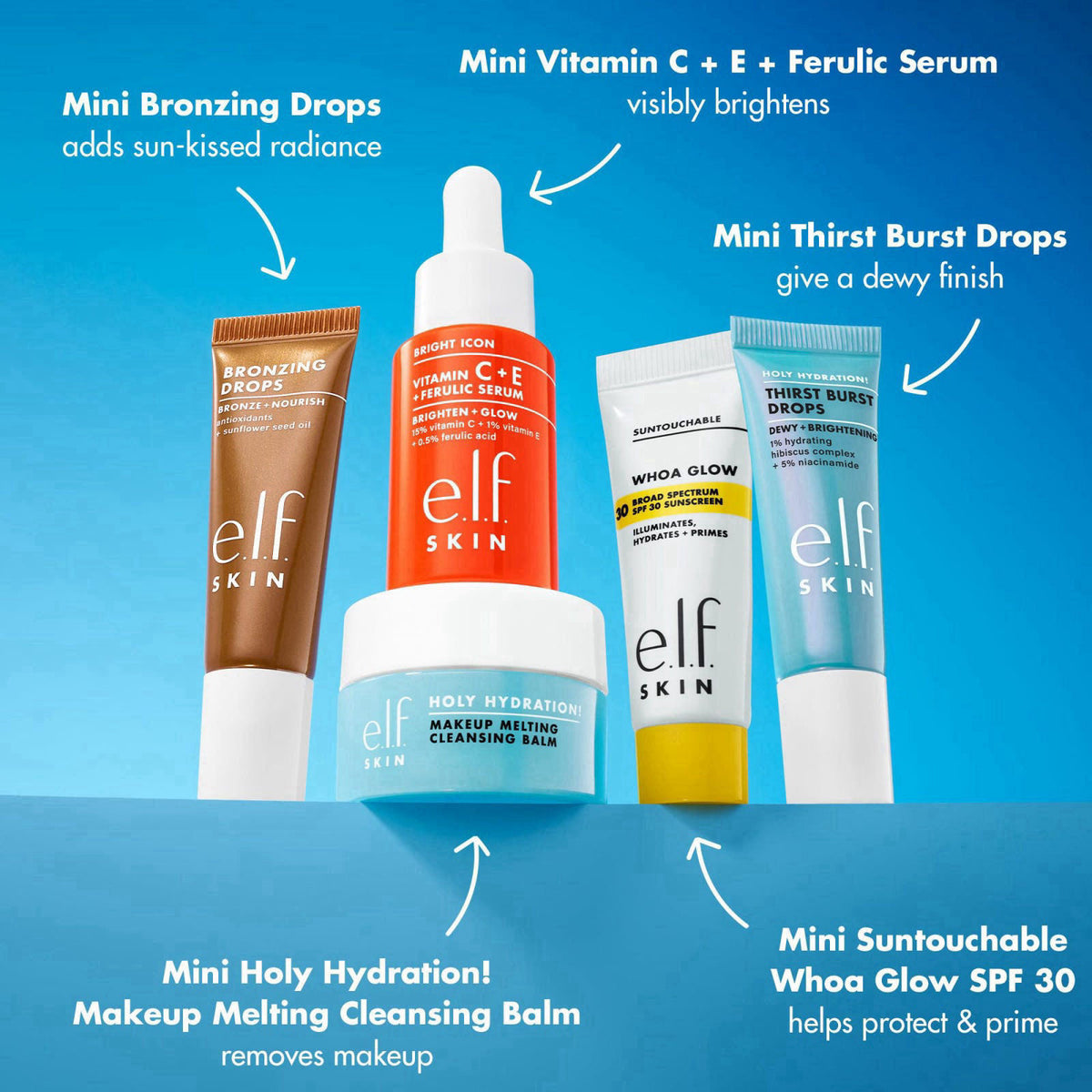 e l f SKIN Best Obsessed Skincare Kit