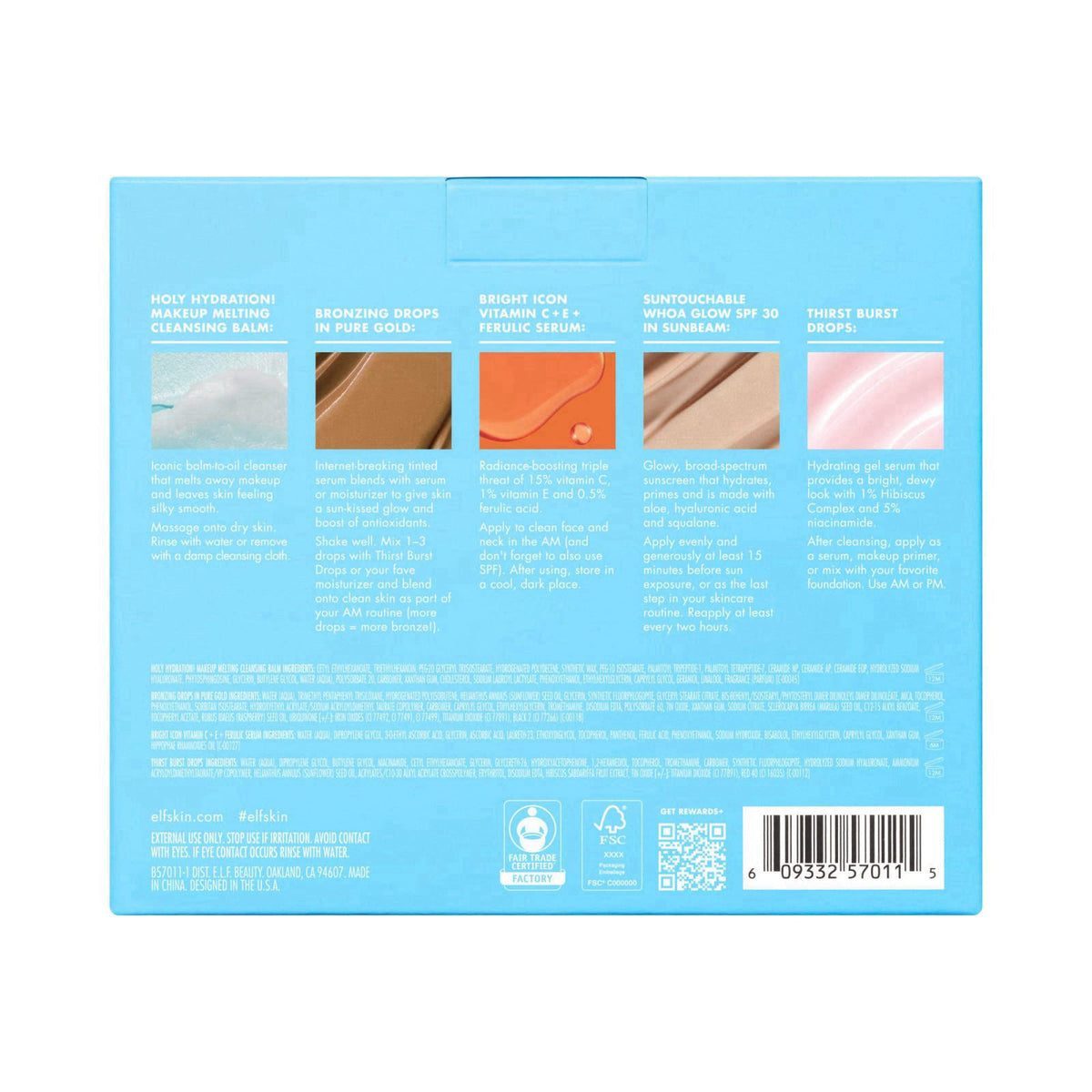 e l f SKIN Best Obsessed Skincare Kit