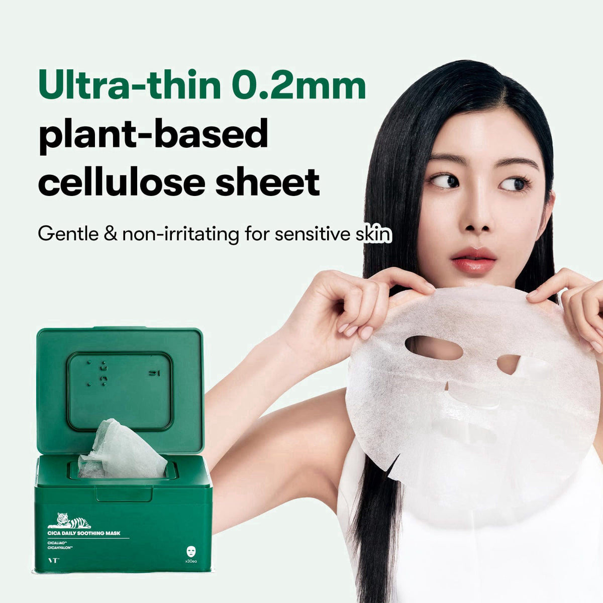 VT COSMETICS CICA Daily Soothing Mask 30 Sheet