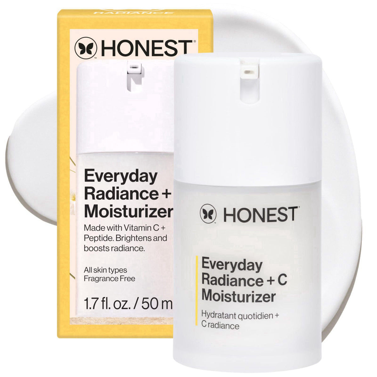 Honest Beauty Everyday Radiance Vitamin C Moisturizer, 1.7 fl oz – product photo (Face Moisturizers)