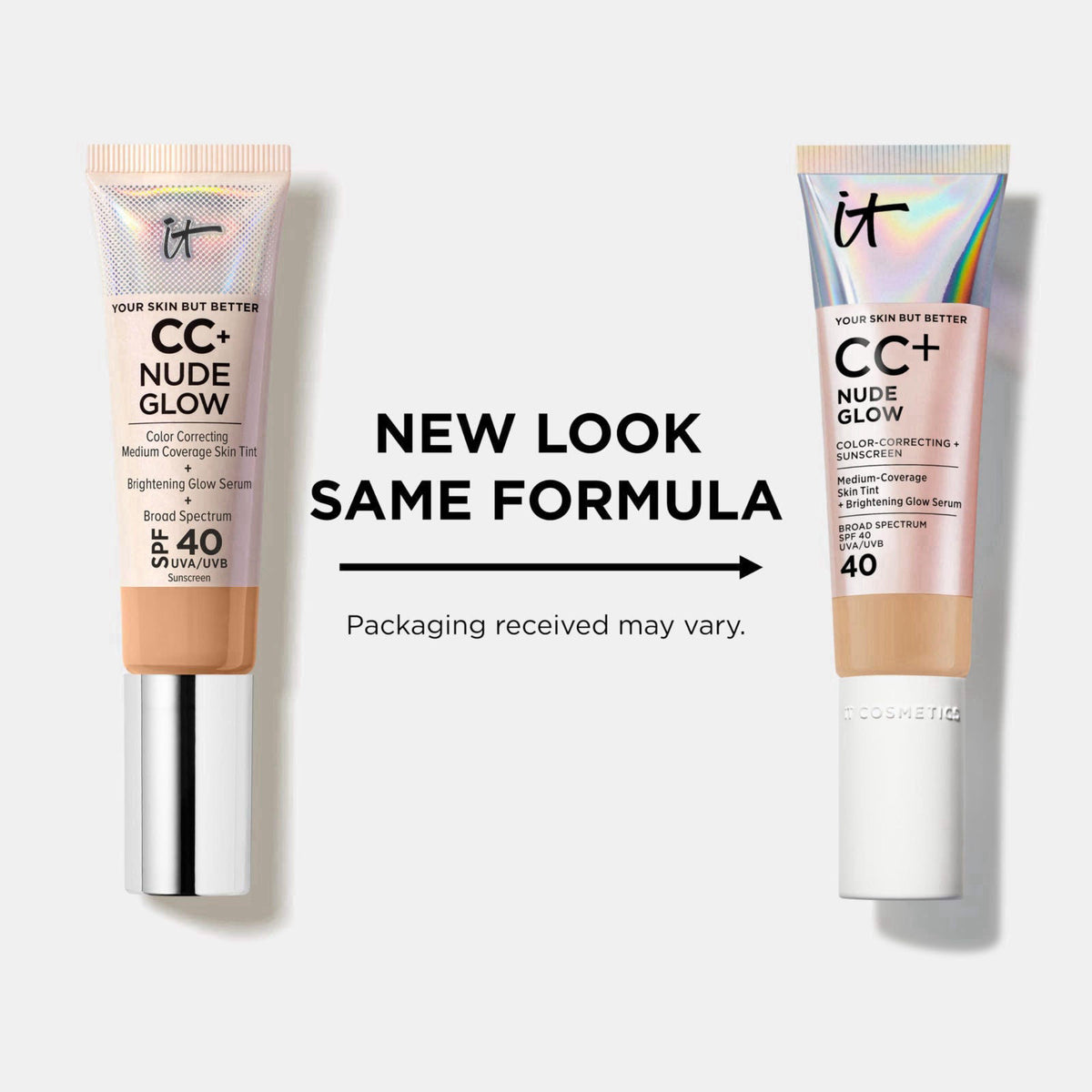 IT Cosmetics CC Cream Nude Glow Foundation with SPF 40 by Premium Selection — view 7