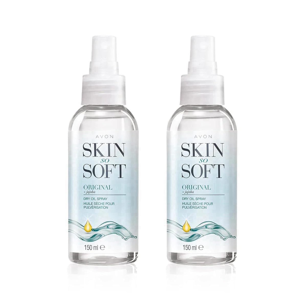 skin so soft Generic Original Jojoba Dry Oil Spray 8.45 fl.oz (Pack of 2) – alternate angle