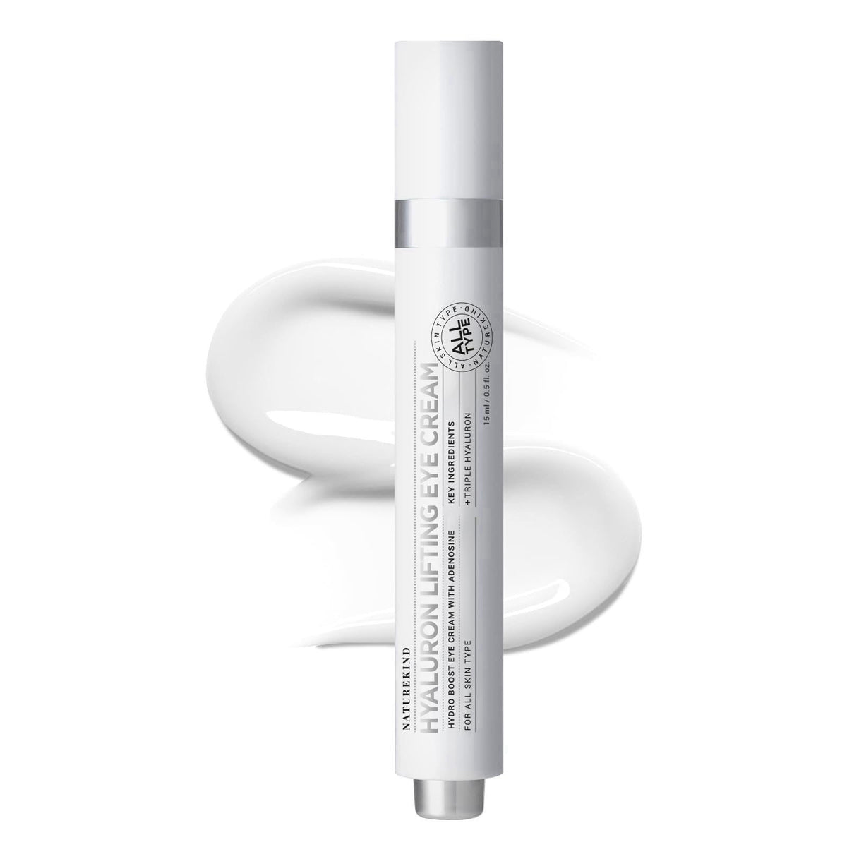NATUREKIND Hyaluron Lifting Eye Cream, 5% Arbutin, Dark Circles, Eye Bags – product photo (Creams)