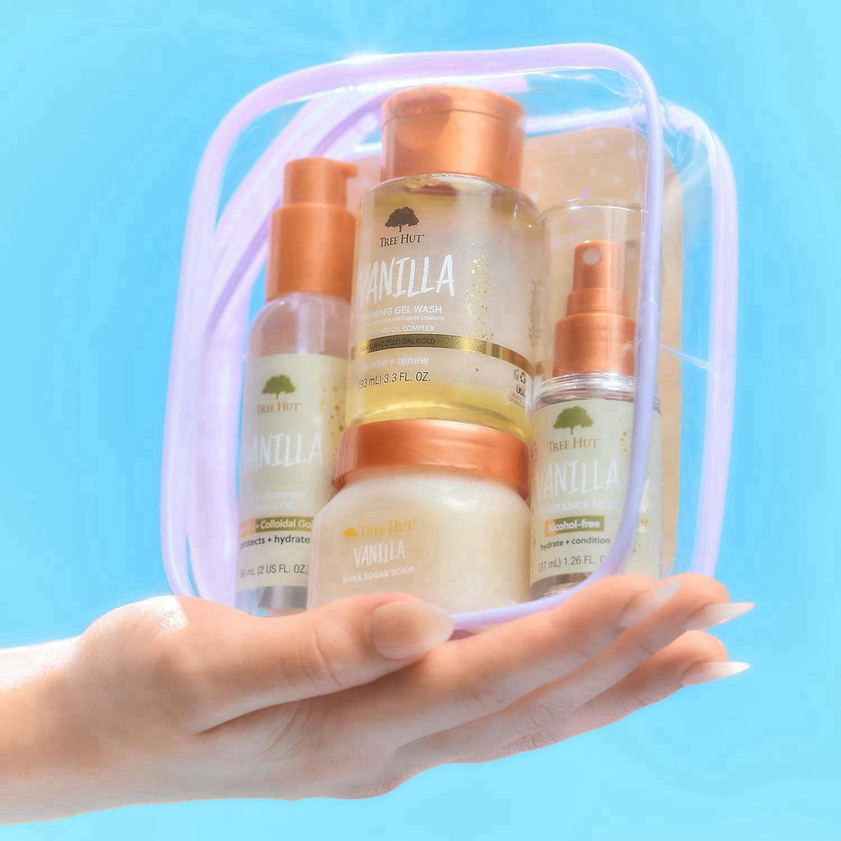 Tree Hut Vanilla Everything Shower Gift Set for Women
