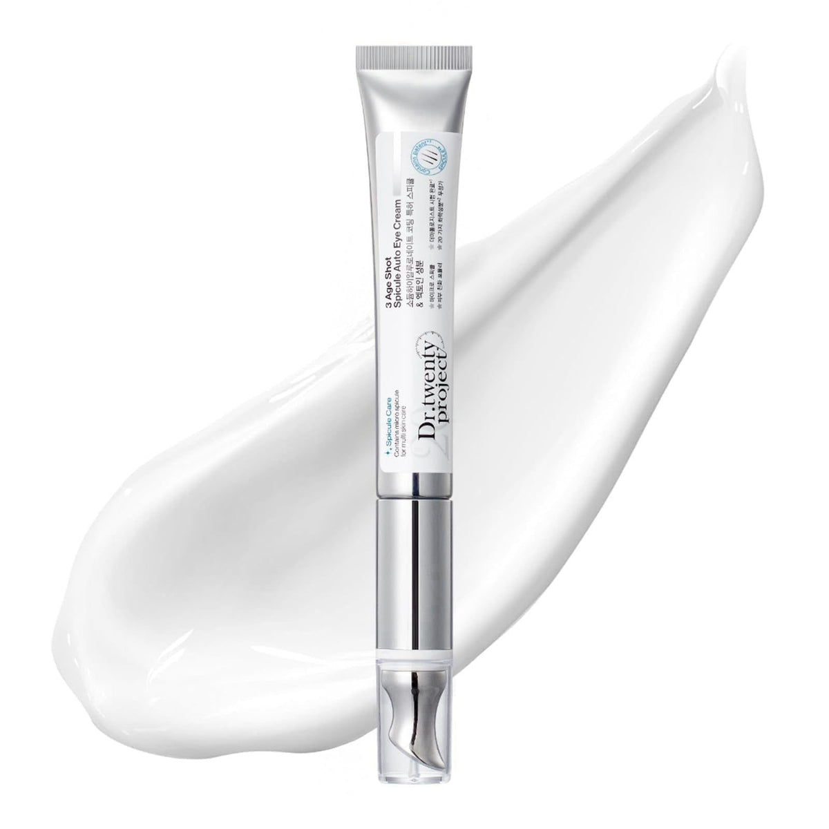 Dr.twentyproject Spicule Eye Cream with Vibrating Device for Skin Barrier & Elasticity Care - Hydration, Strengthening, 