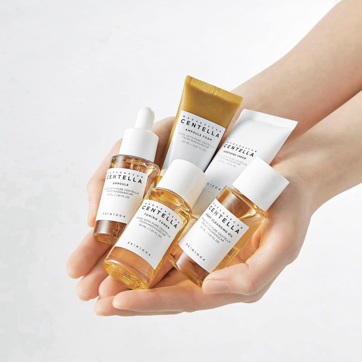 SKIN1004 Madagascar Centella Travel Kit Toner Ampoule
