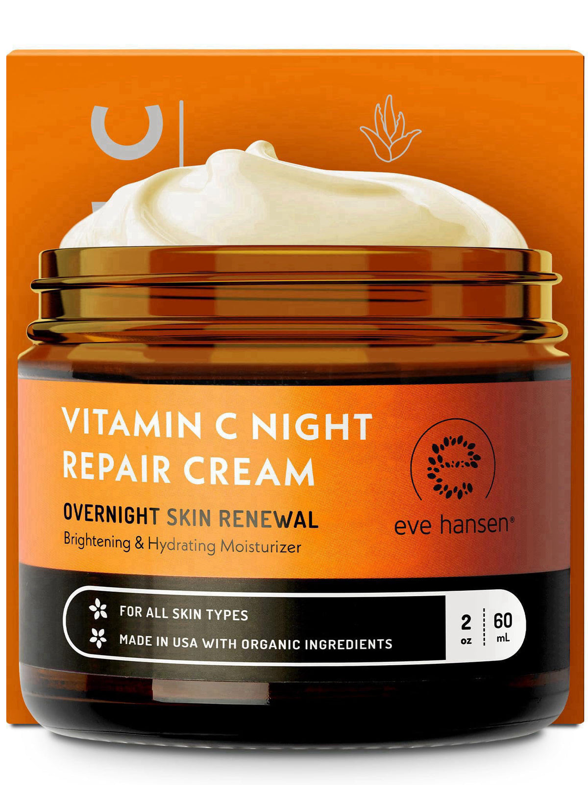 Eve Hansen Vitamin C Night Cream for Face Neck Brightening — view 2