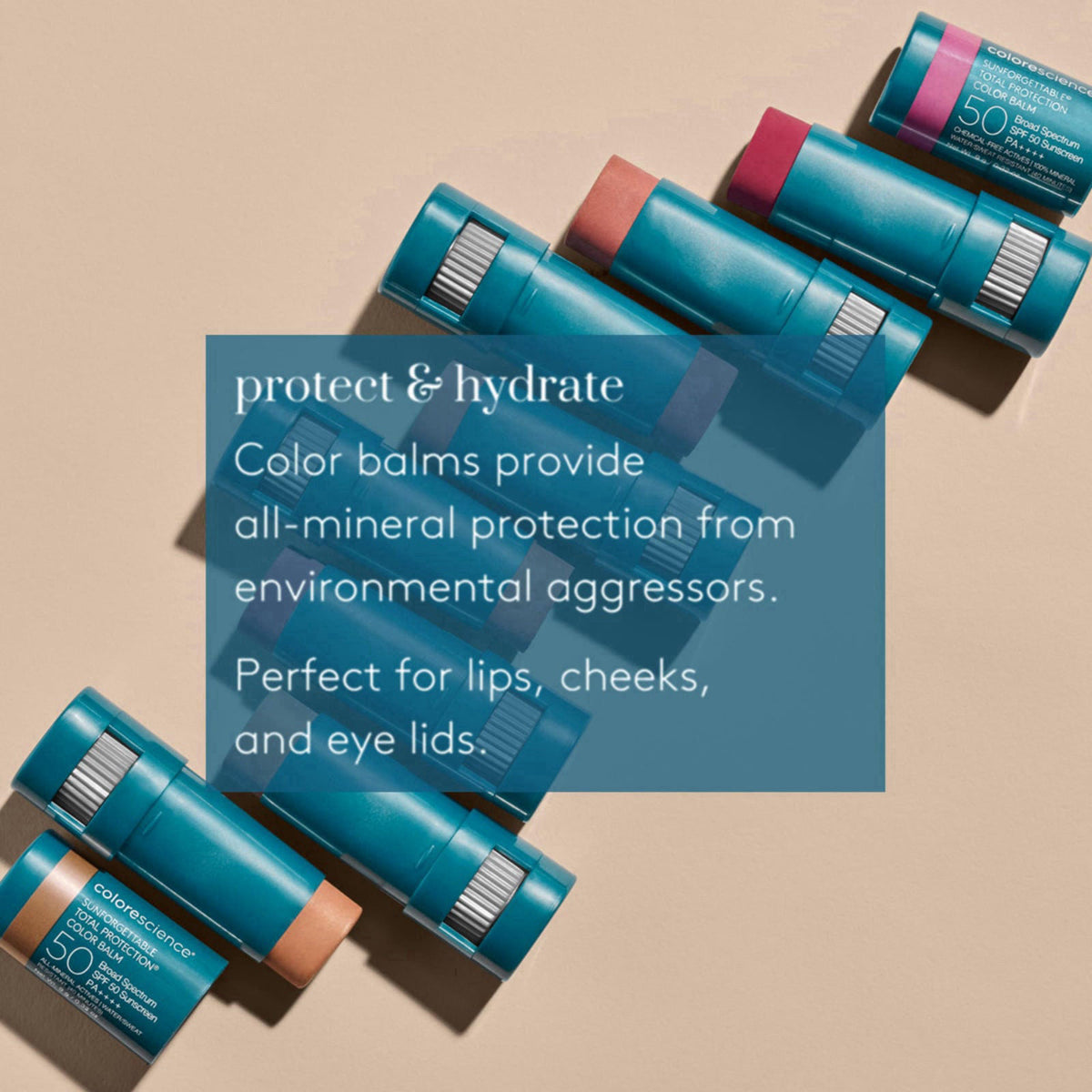 Colorescience, Total Protection Color Balm, SPF 50 – alternate angle