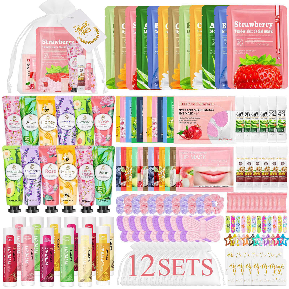 Aottom 156 PCS Bulk Gifts For Women Spa Party Favors — view 2
