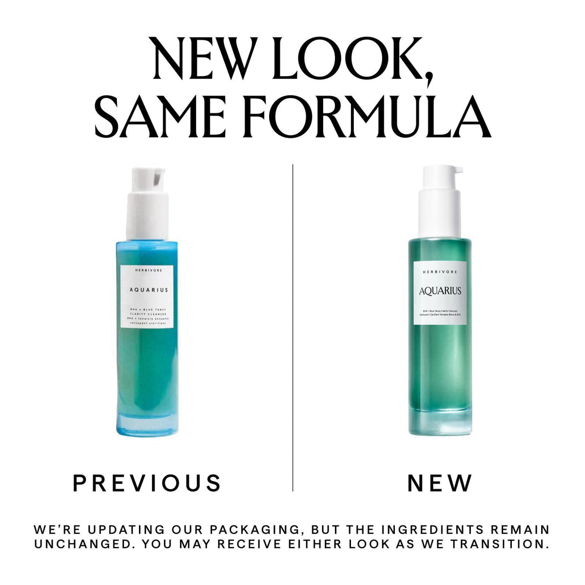 HERBIVORE Aquarius BHA Blue Tansy Clarity Cleanser Deep