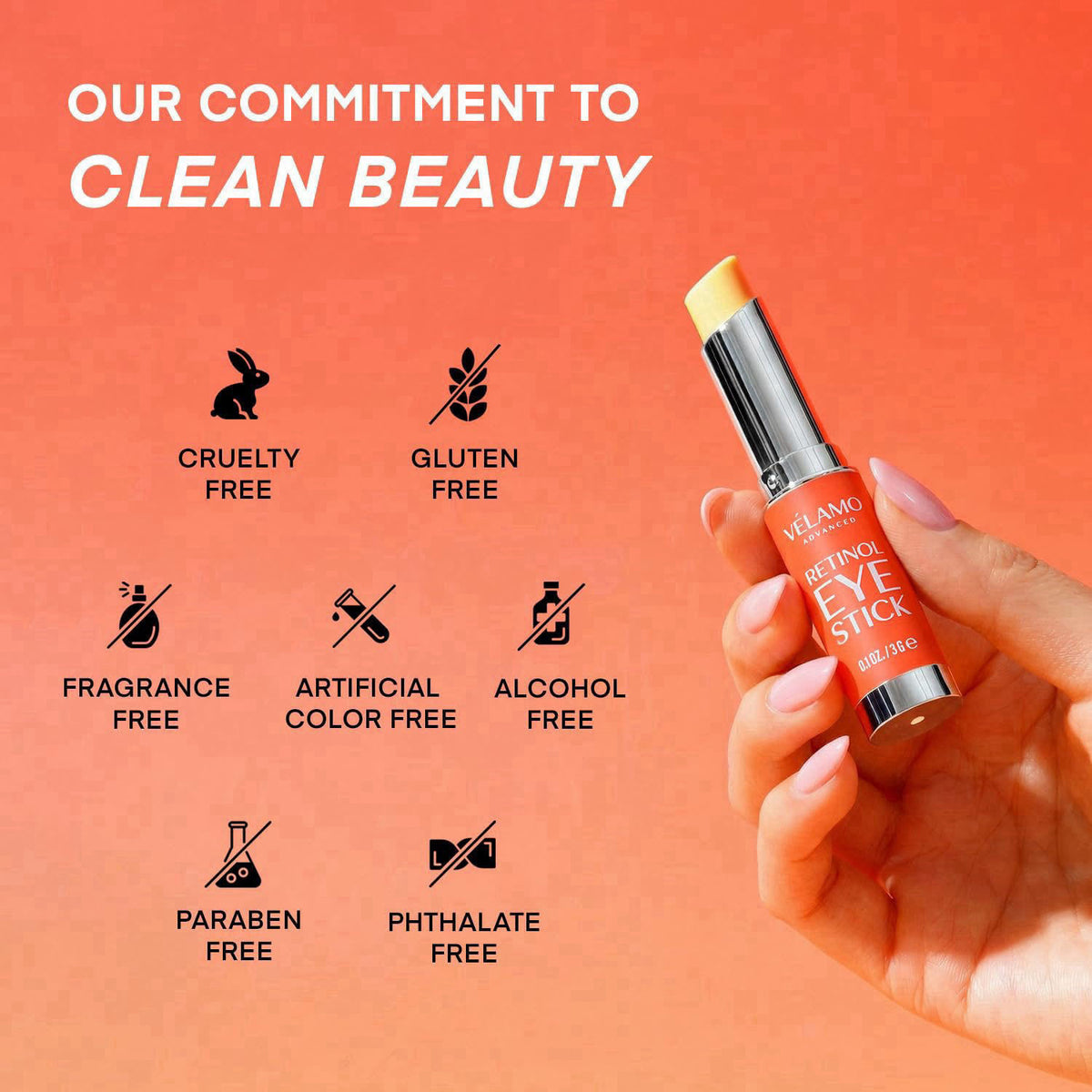 VELAMO ADVANCED Retinol Eye Stick Renewing Firming Under Eye