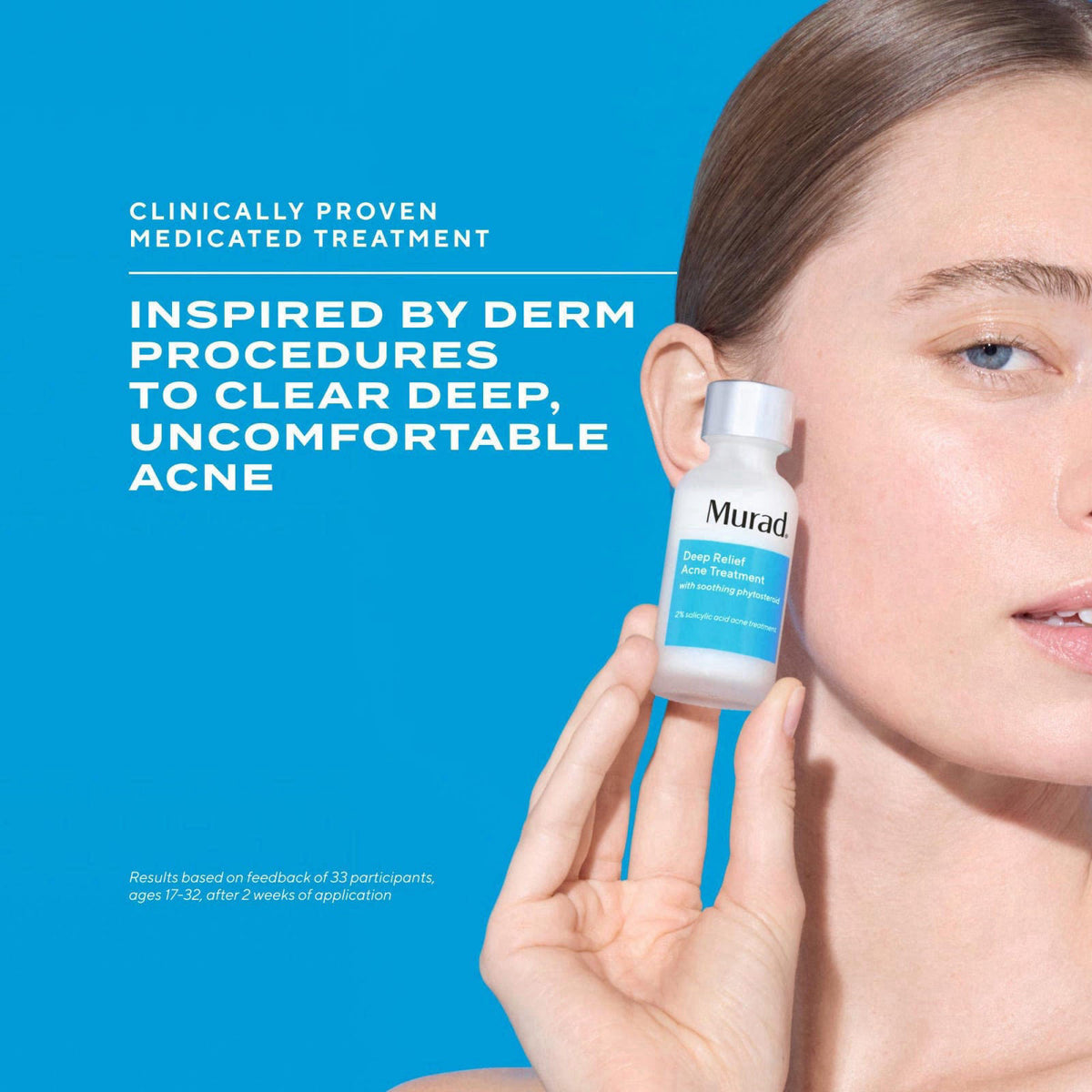 Murad Deep Relief Acne Spot Treatment - 2% Salicylic Acid - 1 Fl Oz – Facial Peels on display