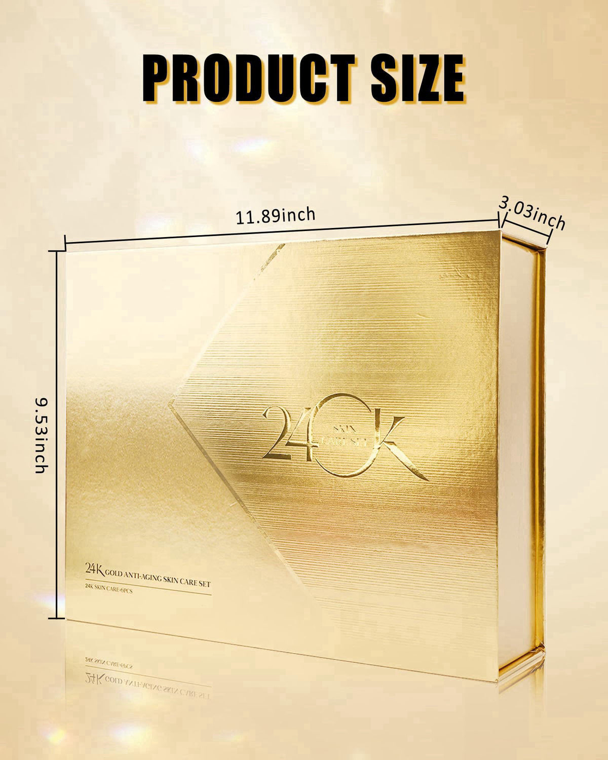 Skin Care Toiletry Kit 24K Gold Skin Care Set for Women by LYSdefeu — view 8