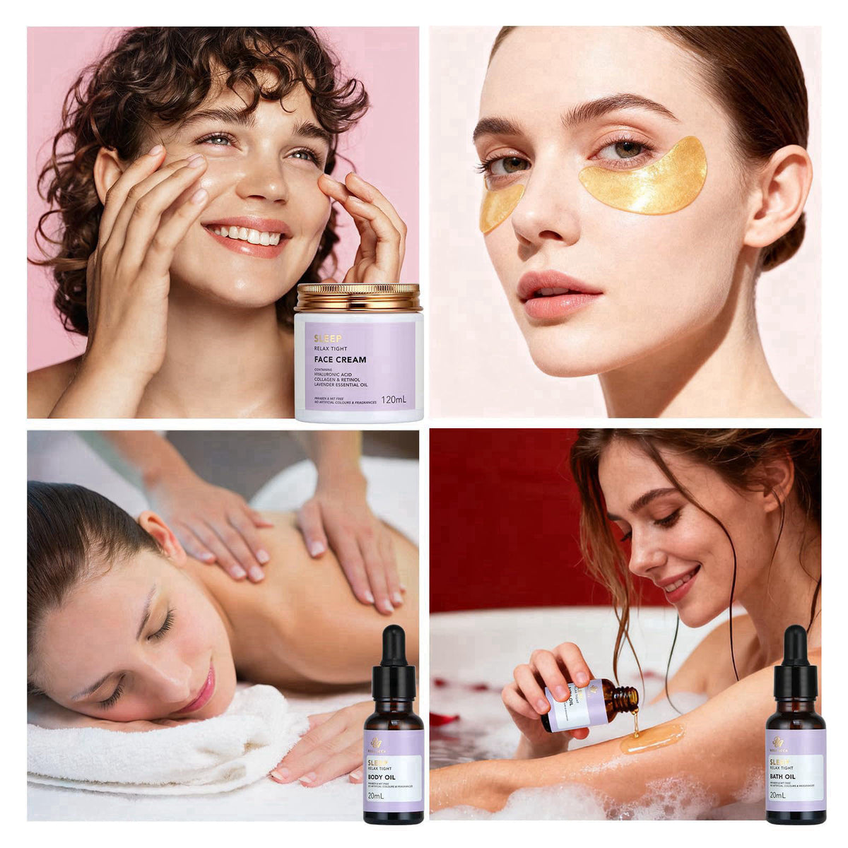 Gifts for Women 30Pcs Lavender Skin Care Gift Set for Women