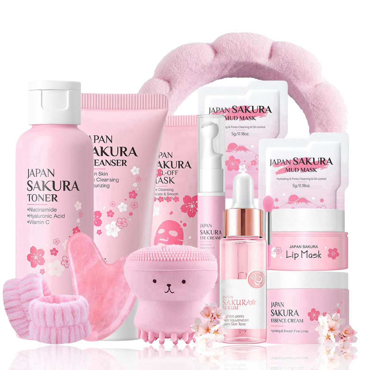 Sakura Skin Care Set Christmas Birthday Gifts for Teen Girls