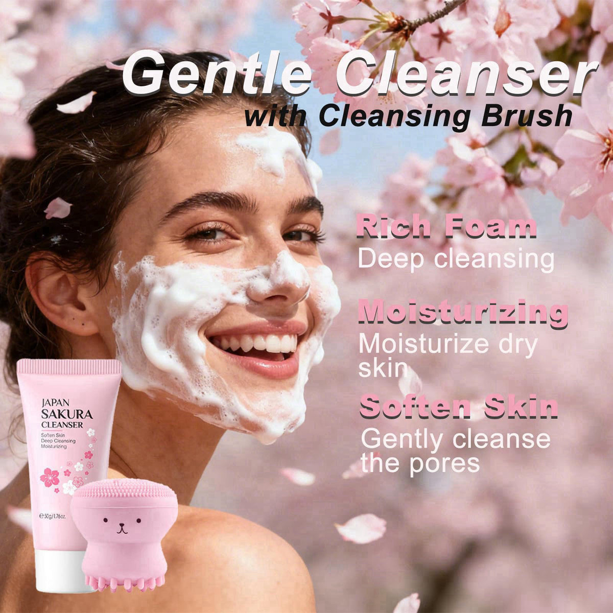 Sakura Skin Care Set Christmas Birthday Gifts for Teen Girls