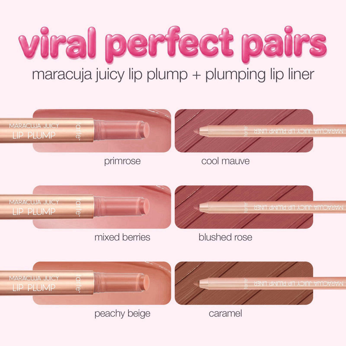 tarte maracuja juicy lip plump – Hydrating & Volumizing Lip Plumper Gloss Balm with Nourishing Hyaluronic Acid & Vitamin
