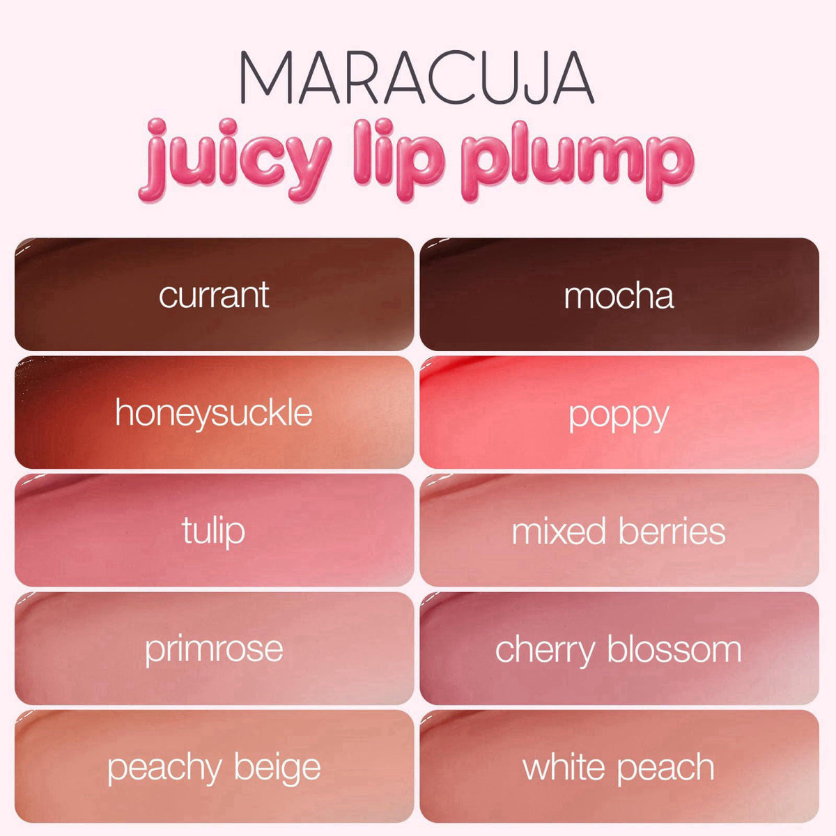 tarte maracuja juicy lip plump – Hydrating & Volumizing Lip Plumper Gloss Balm with Nourishing Hyaluronic Acid & Vitamin