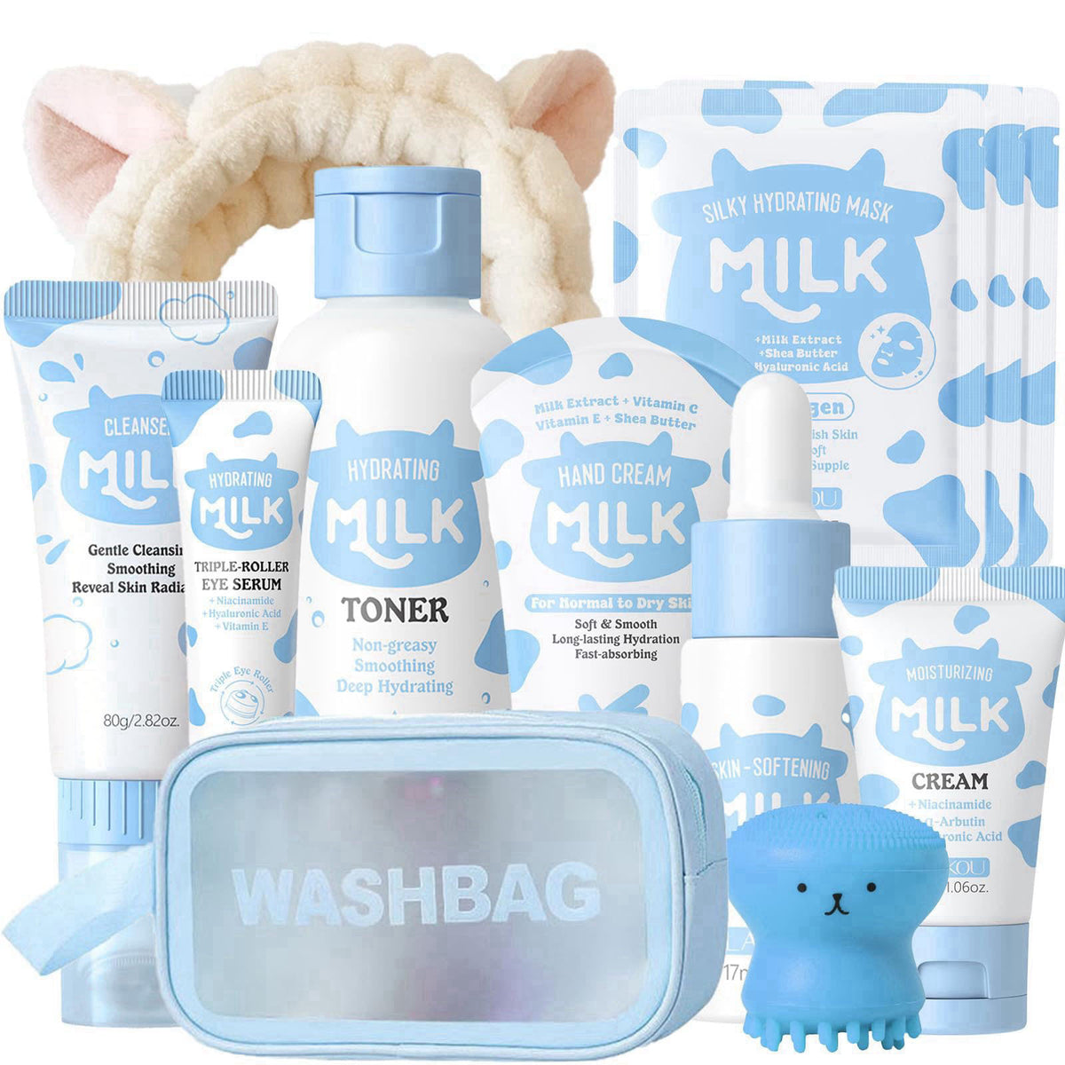 Milk Skin Care Gift Set Girls Skin Care For Kids Age 8 12