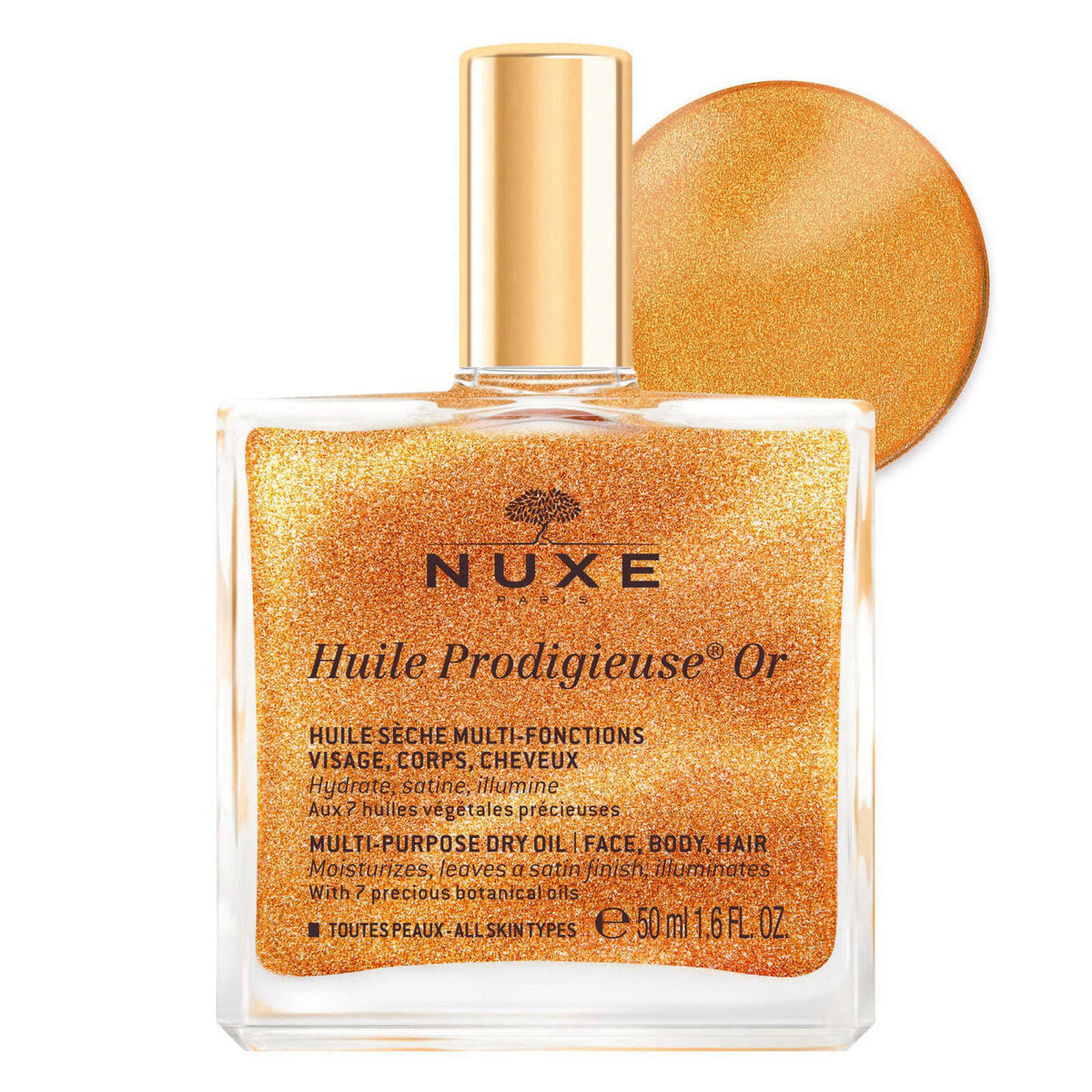 NUXE Huile Prodigieuse Florale Dry Body Oil for Skin & Hair – product photo (Oils)