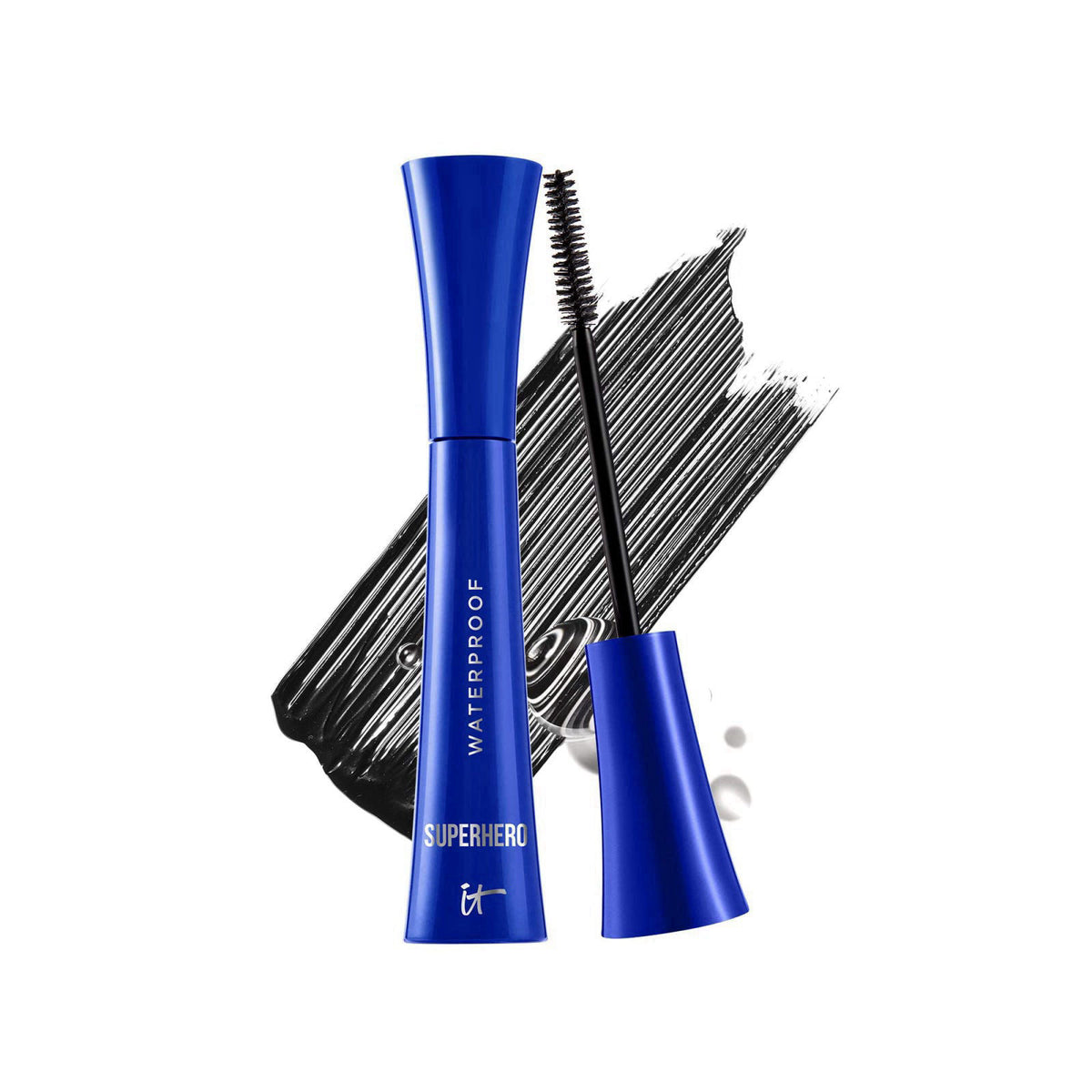 IT Cosmetics Superhero Volumizing Waterproof Black Mascara with Biotin – product photo (Mascara)