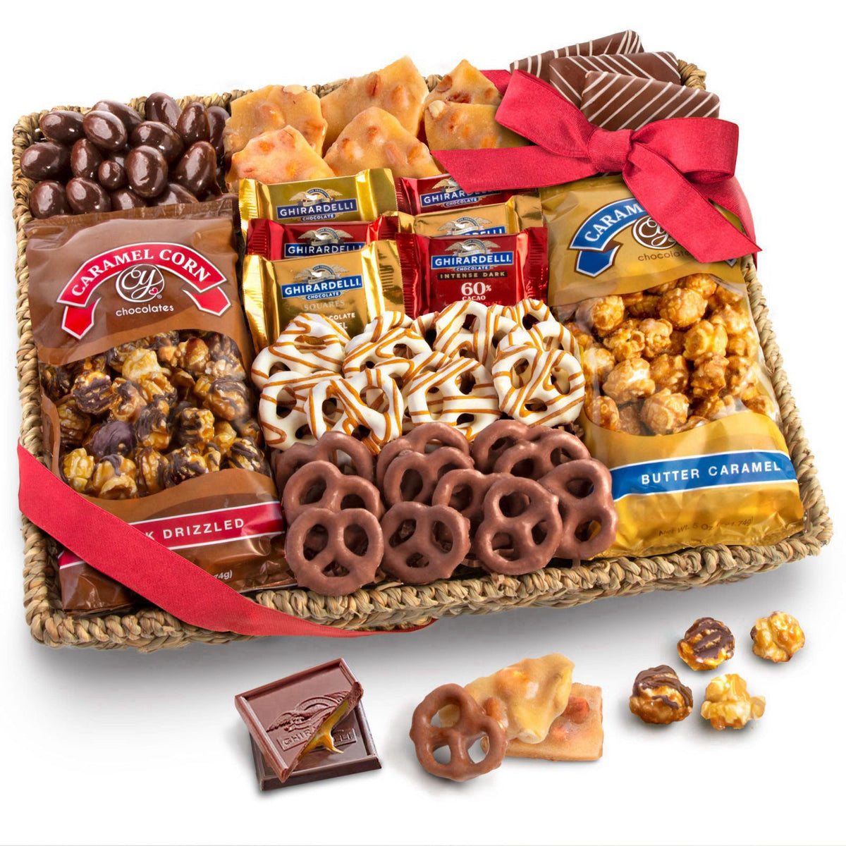 A Gift Inside Chocolate Gift Basket — view 2