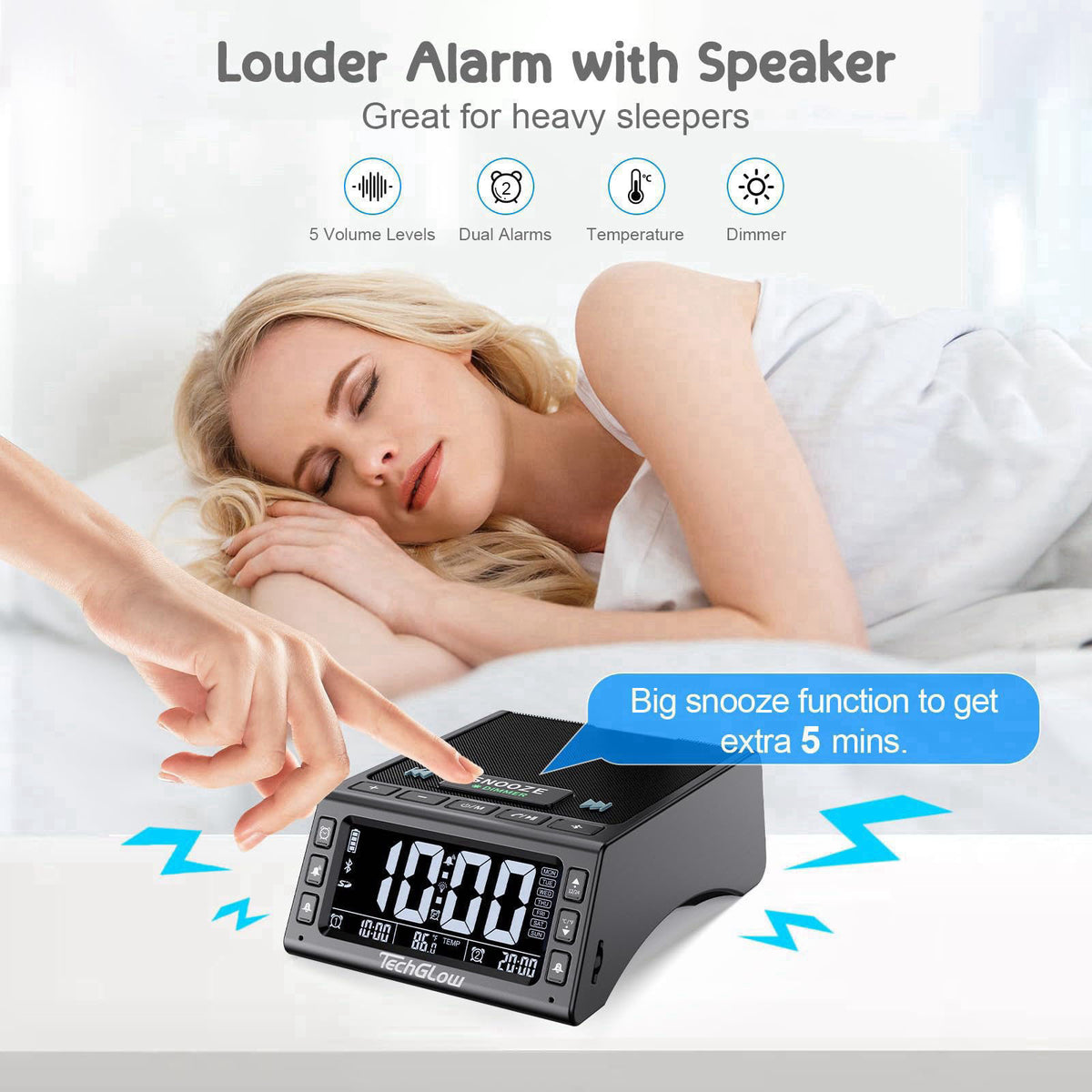 Foldable Cellphone Stand with Wireless Bluetooth Speaker