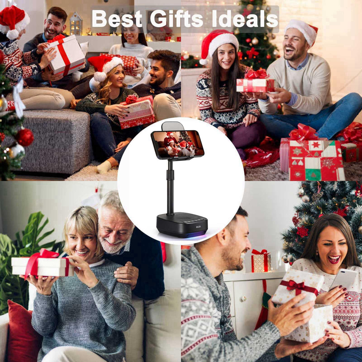 OLES Gifts for Men Women Adjustable Cell Phone Stand with