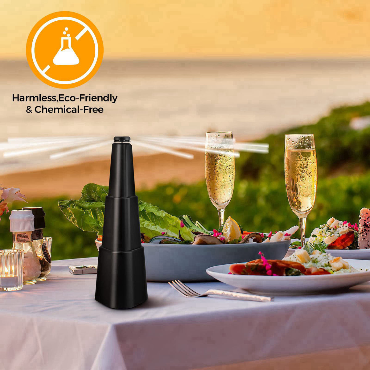 Fly Fans for Tables Fly Repellent Fan Indoor Outdoor with