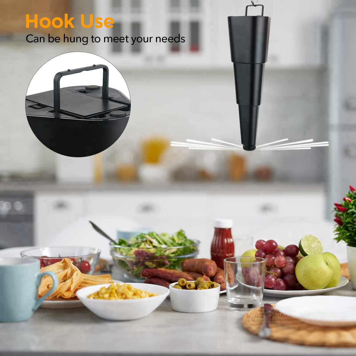 Fly Fans for Tables Fly Repellent Fan Indoor Outdoor with