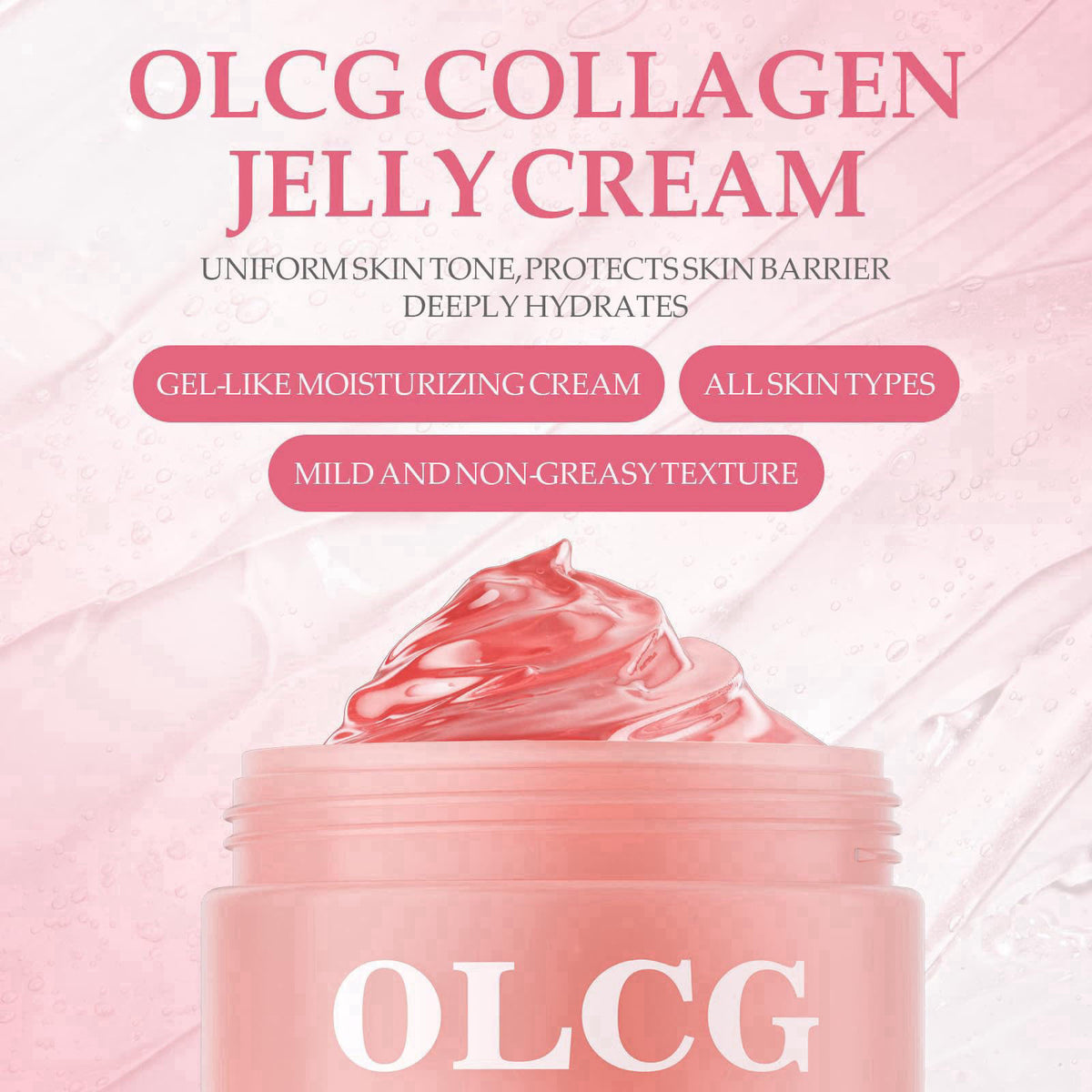 Collagen Jelly Cream A Gel Textured Moisturizing Cream For