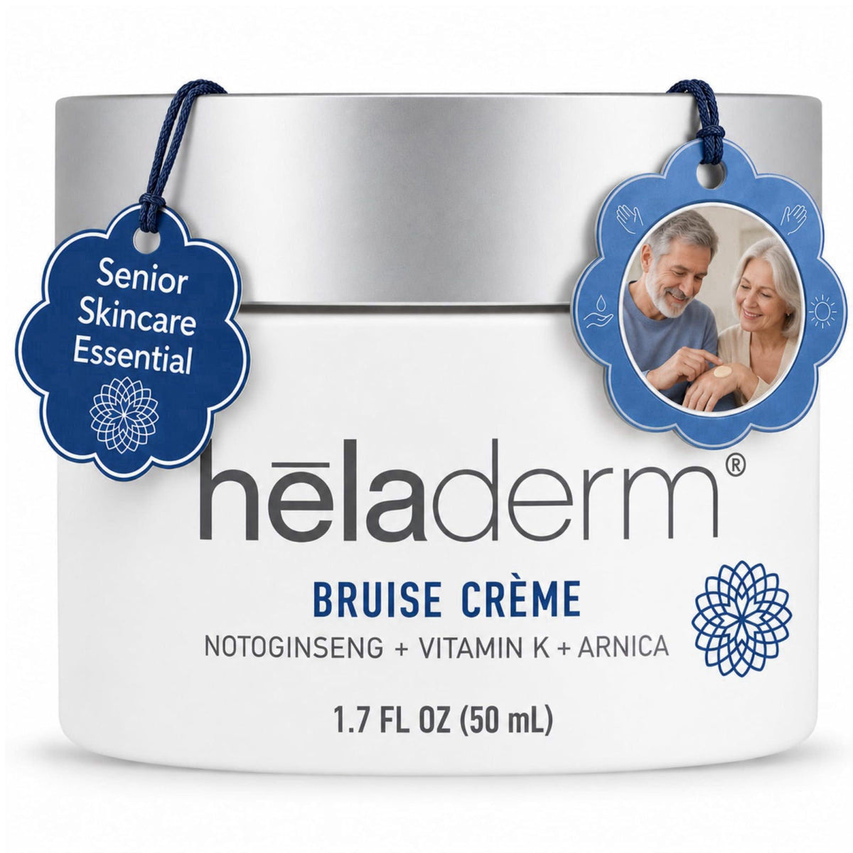 Heladerm Arnica Bruise Cream for Seniors with Extra Strength for Fast Healing - 50ml – product photo (Creams)