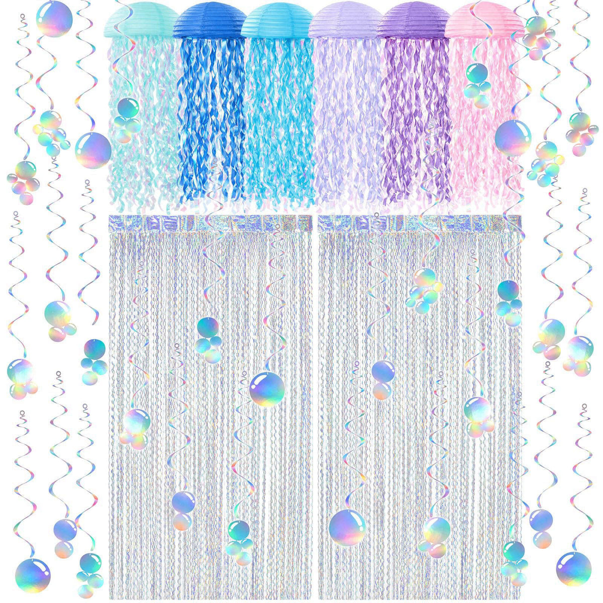 Soulchen 20 Pcs Jellyfish Lantern with Curtain Bubble — view 2