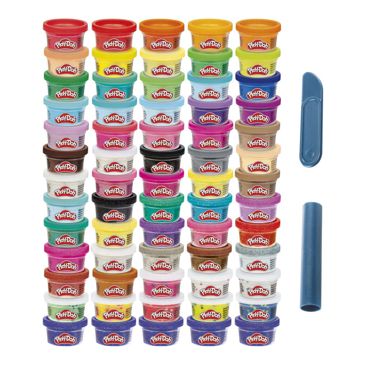 Play Doh Ultimate Color Collection 65 Pack of 1 oz Cans by Premium Selection — view 2