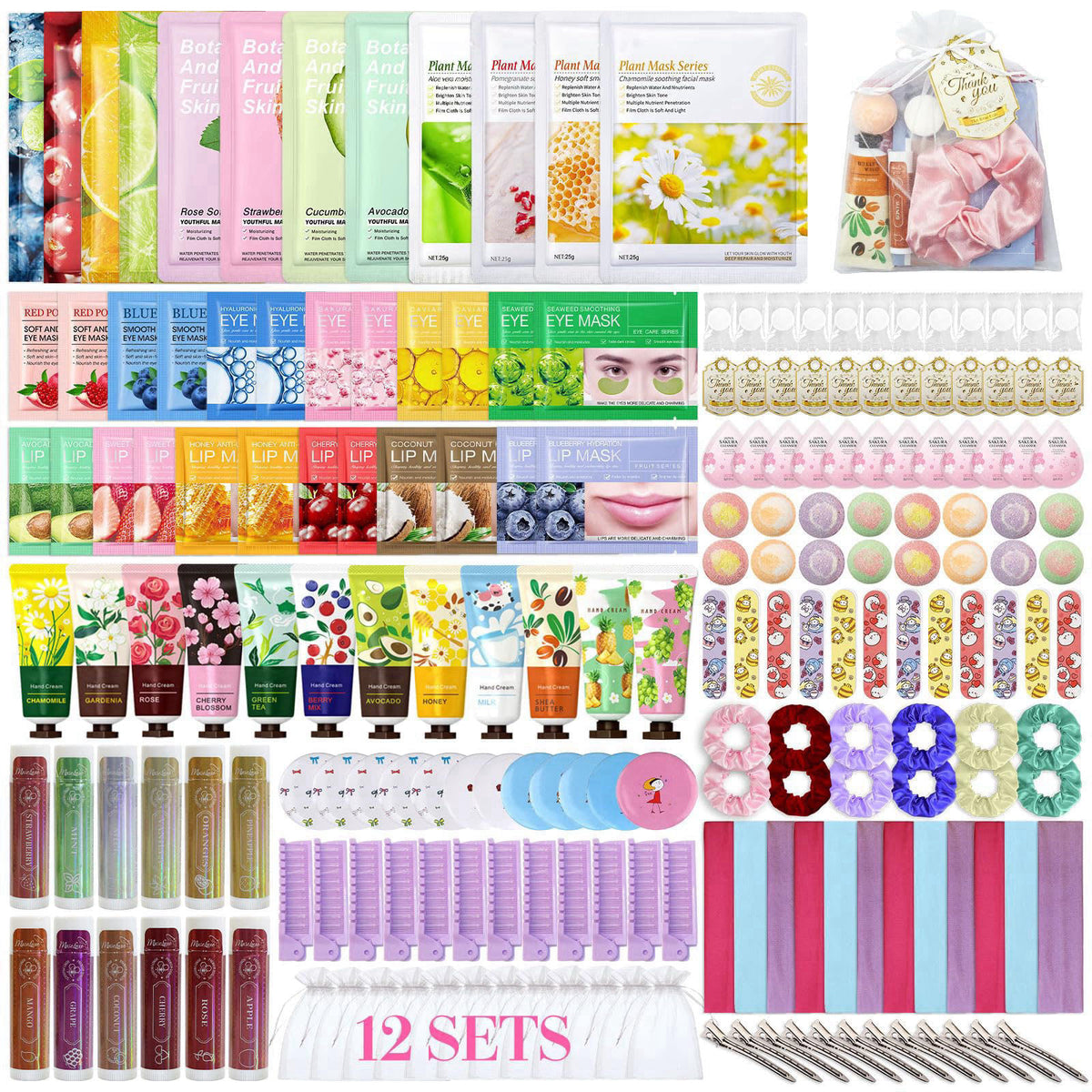 Comdian 192 PCS Spa Party Supplies for Women Spa Party — view 2