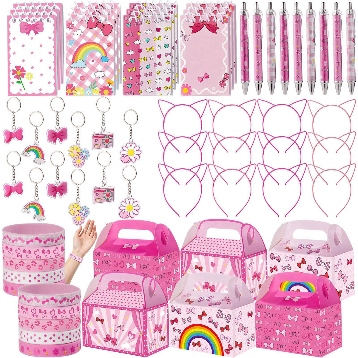 72 Pcs Girl Party Favors Goodie Bag Stuffers Party Supplies by Vanblue — view 2