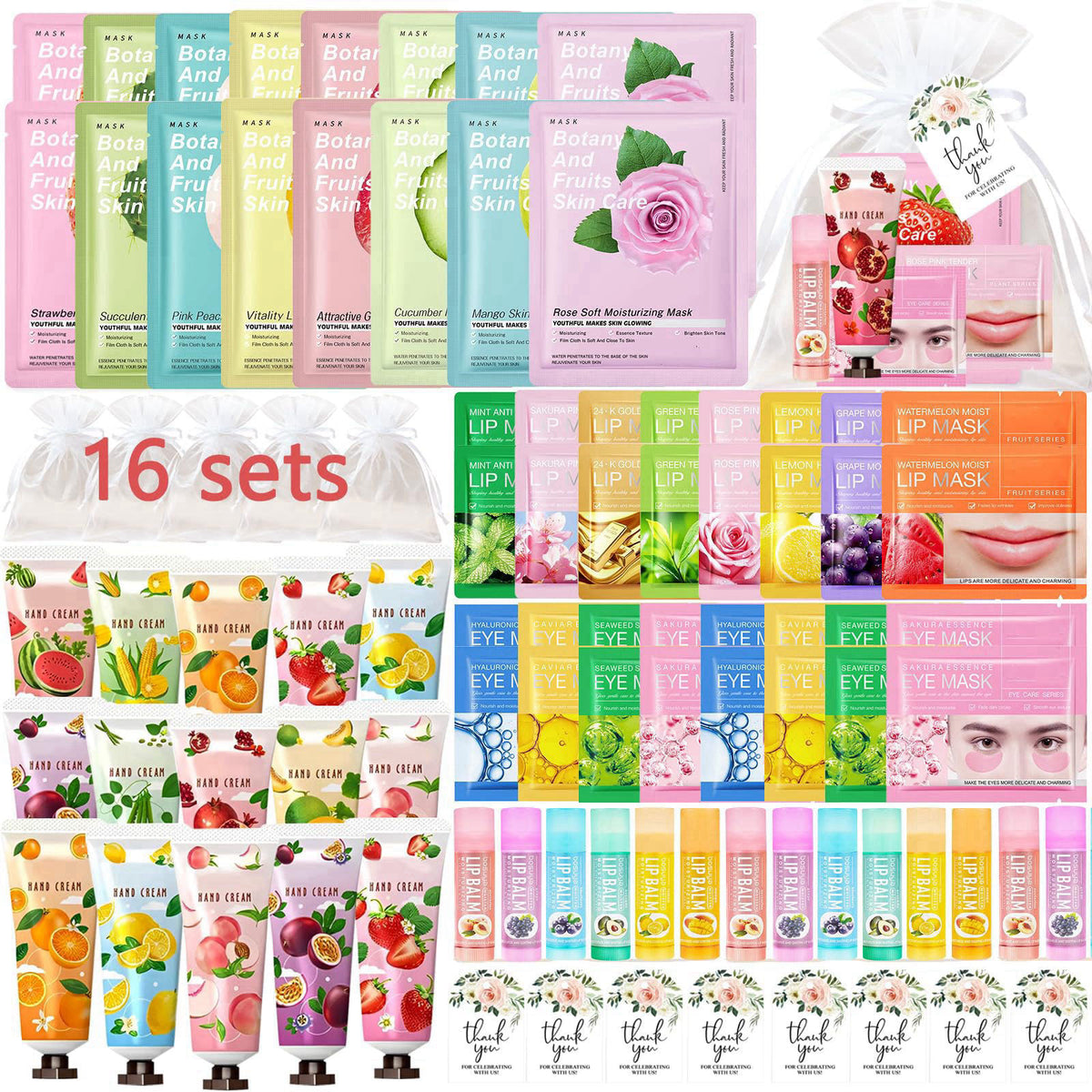UYJ, 112 Pcs Spa Party Favors For Women,Spa Sleepover Party Supplies For Girls – product photo (Sets &amp; Kits)
