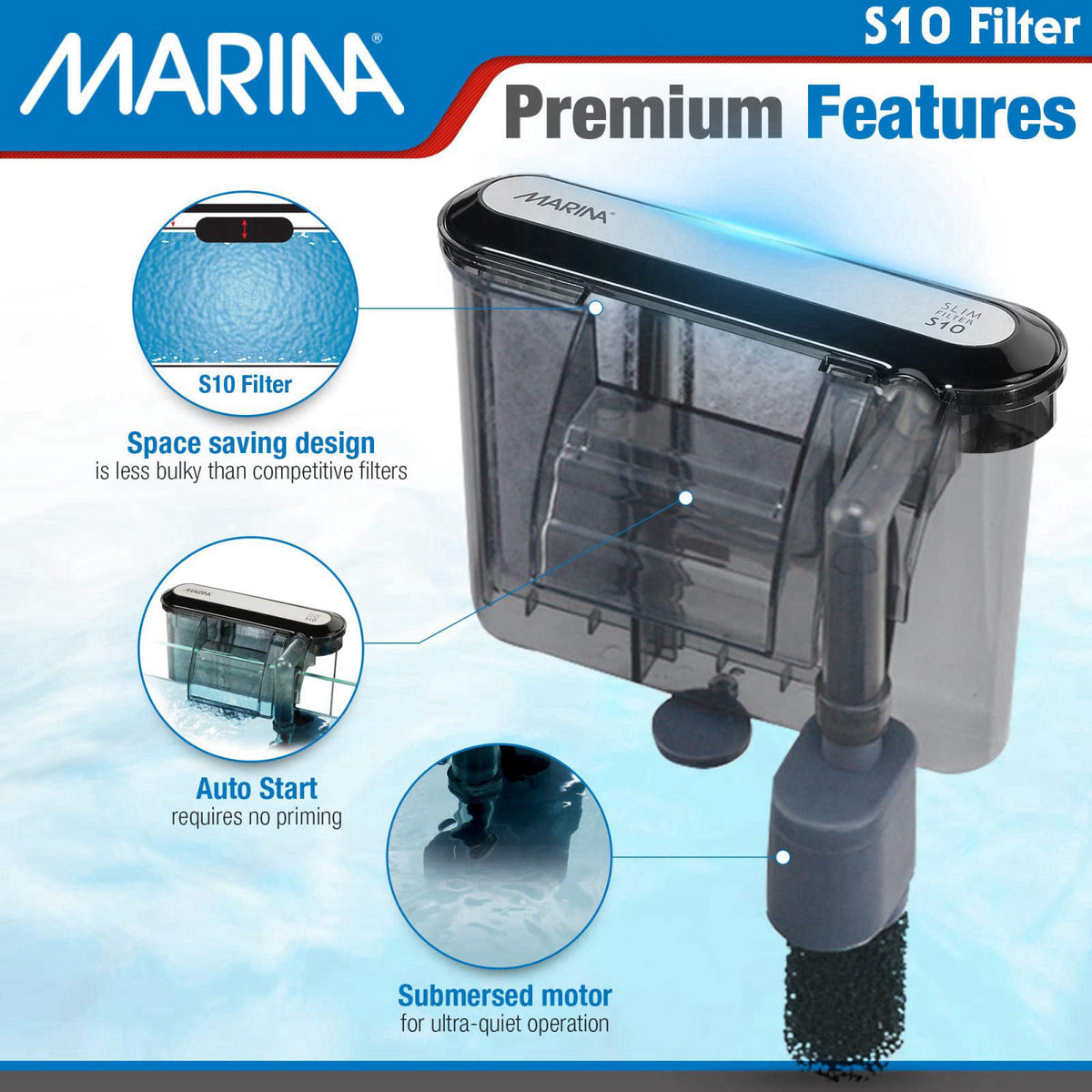 Marina S10 Power Filter up to 10 gallons — view 4