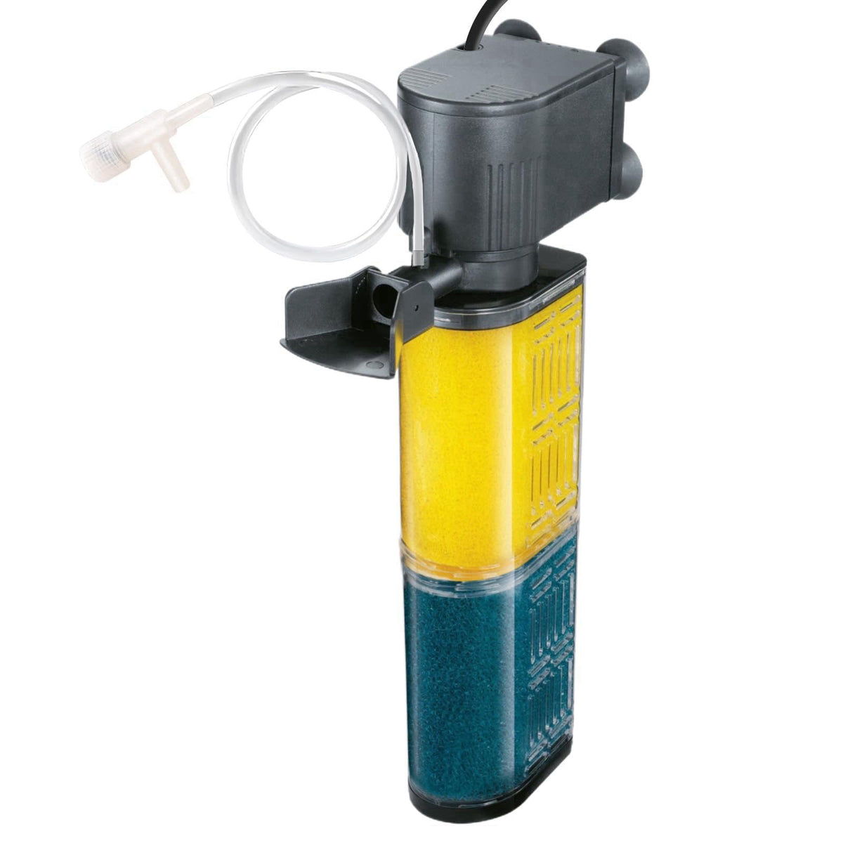 3 in 1 Aquarium Filter for 30 100 Gallons Fish Turtle Tank by OQTTNEO — view 2
