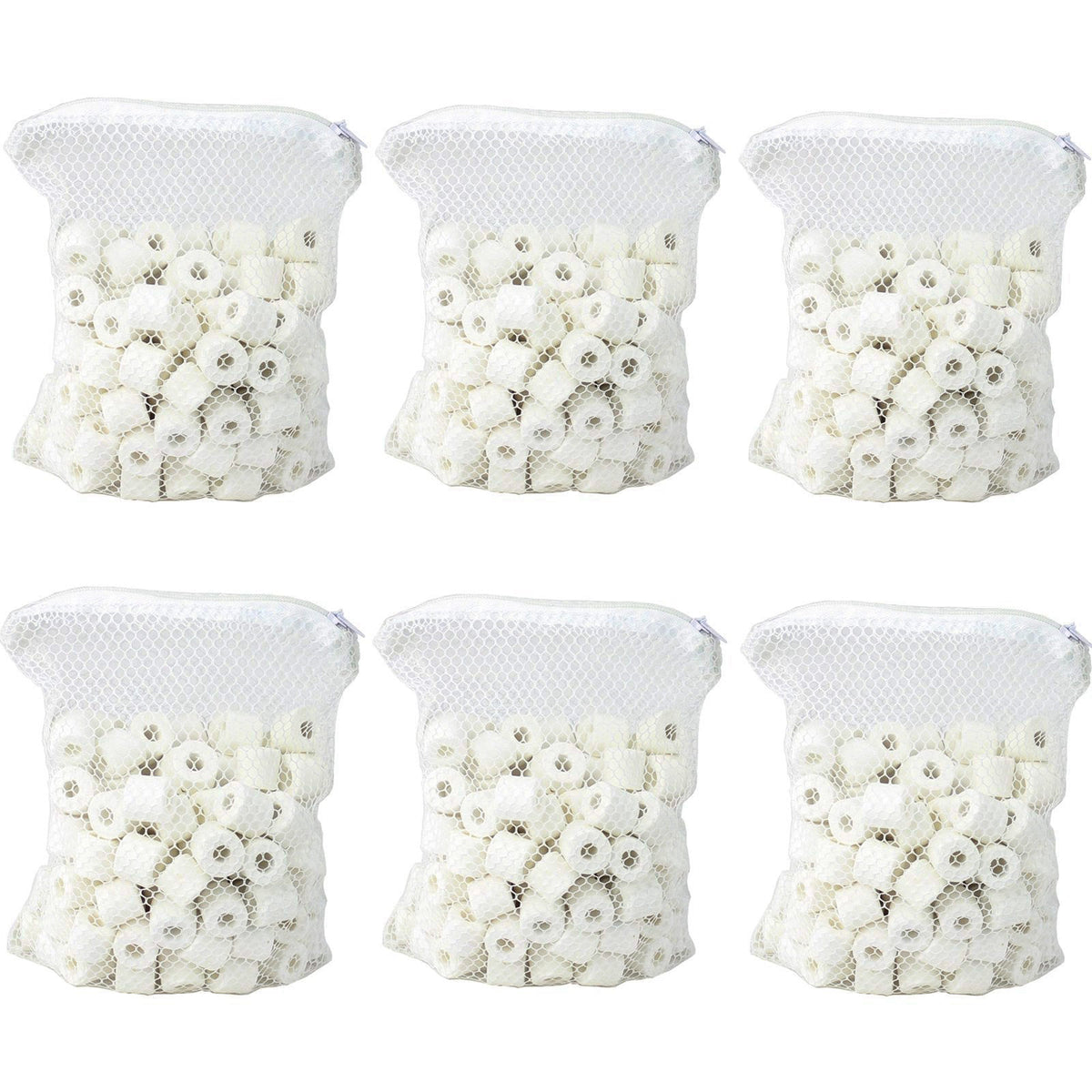 AQUANEAT Bio Ceramic Rings 6 lbs Aquarium Sump Filter Media — view 2