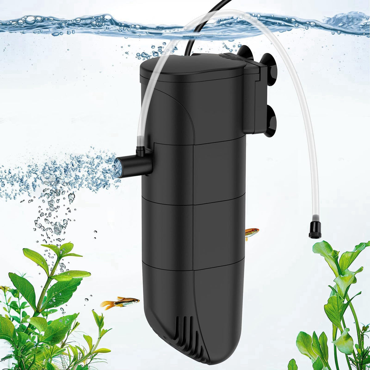 fishkeeper Aquarium Filter for 25 45 Gallon 4 Stage in Tank — view 2