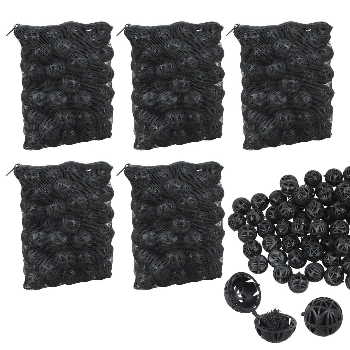 500Pcs Bio Filter Balls for Aquarium Pond by buccilly